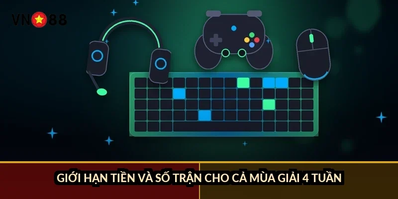 Cá cược Valorant đỉnh cao VN88: VCT 4 khu vực và luật 13 round 5 Giới hạn tiền và số trận cho cả mùa giải 4 tuần